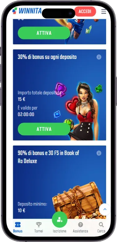 winita bonus
